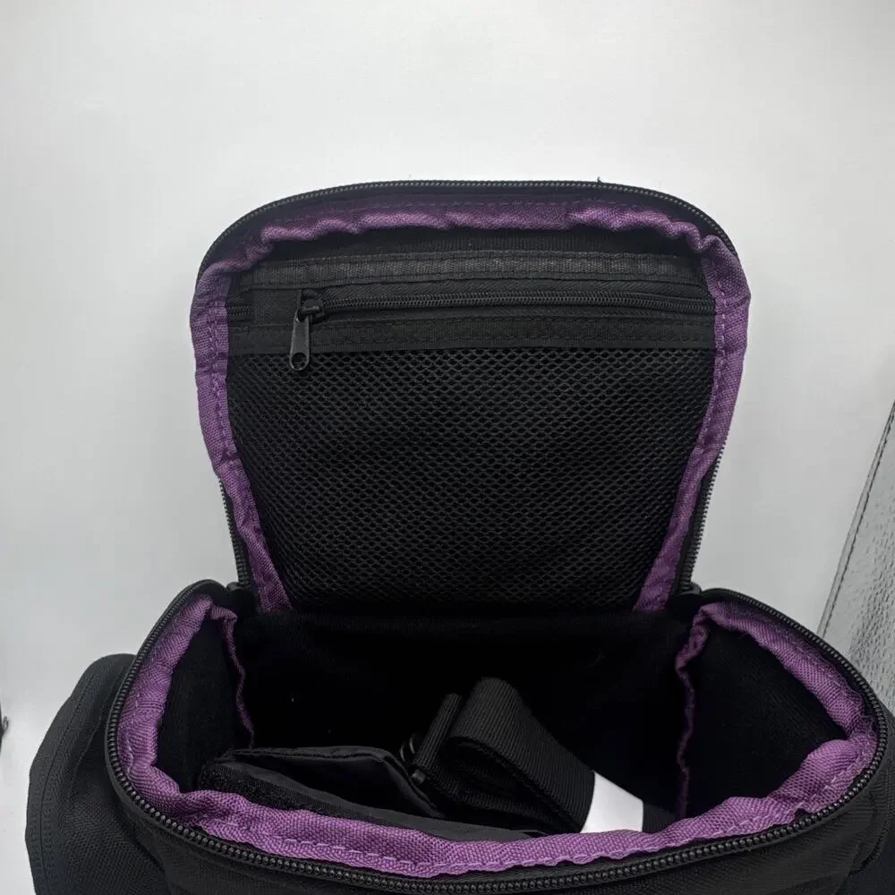 Altura Photo Carry/Shoulder Camera Bag Padded w/ Strap Black/Purple